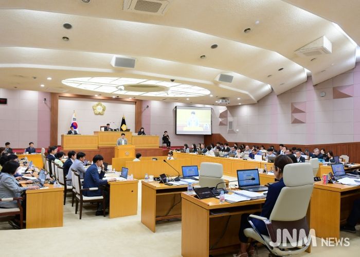 제378회 임시회 본회의장 전경