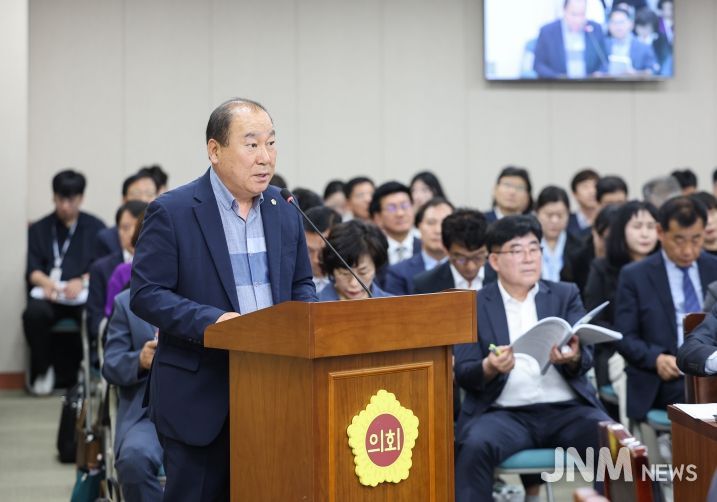 강정일 전남도의원, ‘전라남도교육감 사무의 민간위탁에 관한 조례’ 개정안 대표발의