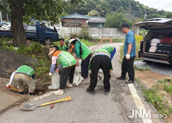 남양주시 퇴계원읍, 자율방재단과 함께 여름철 집중호우 대비
