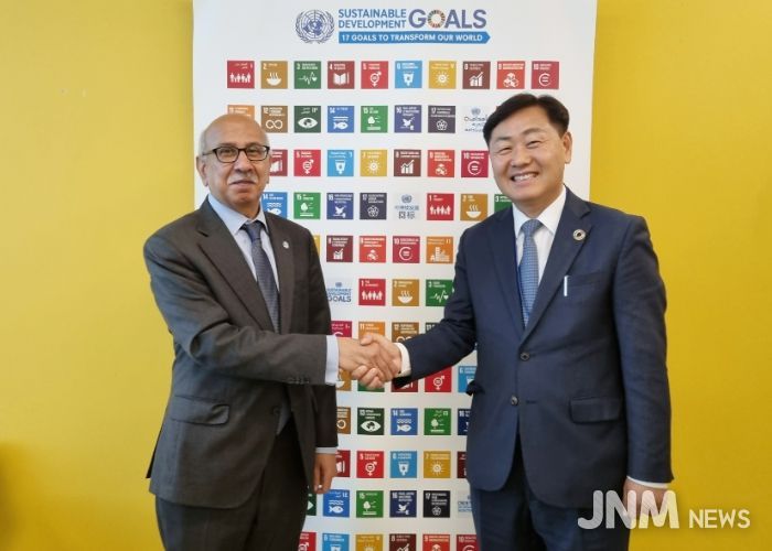 유엔 본부방문(나비드 하니프 UN 사무처장보 면담)