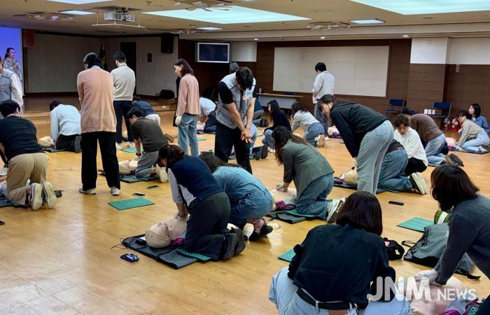 대구 중구, 직원 및 협의단체 회원 대상 심폐소생술 교육 실시