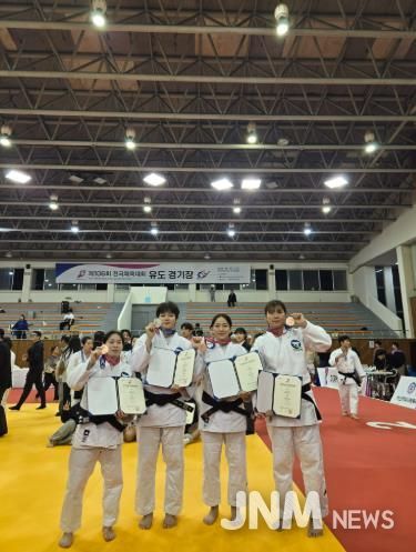 고창군청 여자유도부, 제106회 전국체육대회 은1‧동3 획득 쾌거