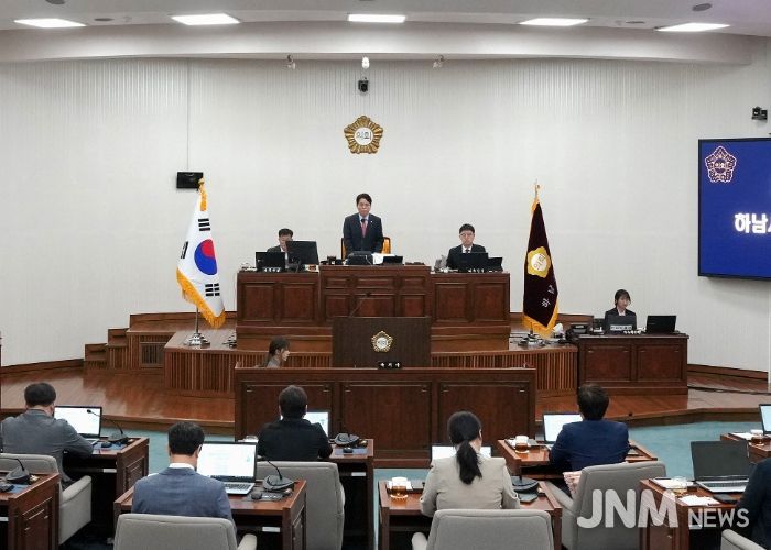 하남시의회 10월 24일 제343회 임시회 제3차 본회의. (사진_하남시의회 제공)