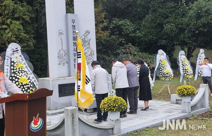 “숭고한 희생 잊지 않겠습니다”… 정읍 산내 무명용사묘, 호국 영령 추모