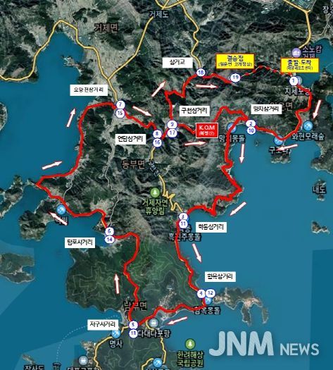 ‘투르 드 경남 2025 스페셜대회’11월 7일 개최