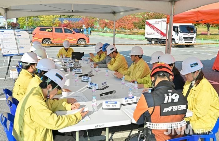 정선군, 2025 재난대응 안전한국훈련 실시