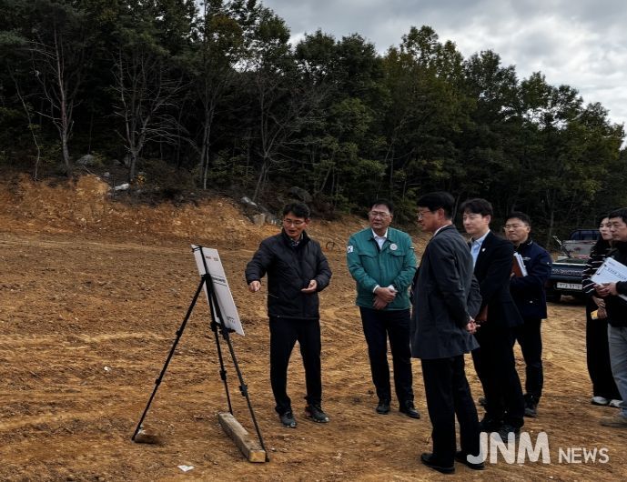 신대호 김해부시장 산불감시초소 격려차 방문
