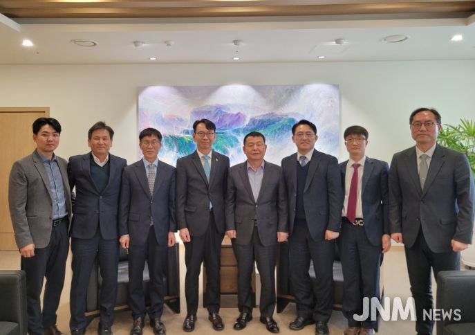 김명주 경제부지사-한국수자원공사 윤석대 사장 면담