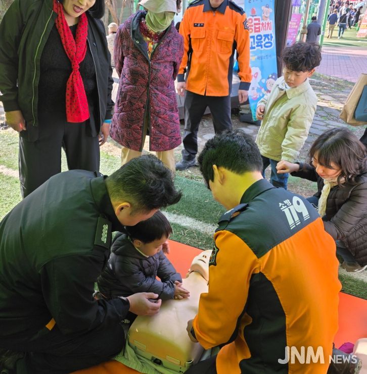 2025 미남축제 119소방안전체험부스 운영