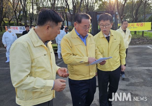 전북특별자치도, 산란계 밀집단지 AI 긴급 현장 점검