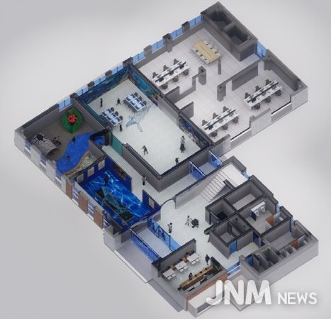 충북수산파크 곤충체험전시관 리모델링 착공, 2026년 재개관(투시도)