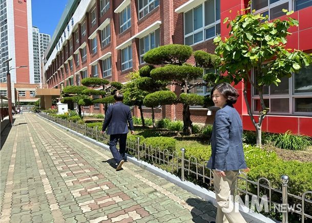 김효정 의원(국민의힘, 만덕ㆍ덕천) 백산초 현장방문