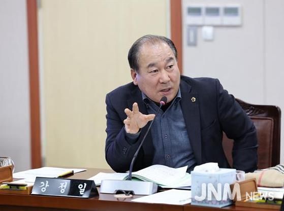 강정일 전남도의원, 전남도 만원 주택 ‘재정 블랙홀’ 우려