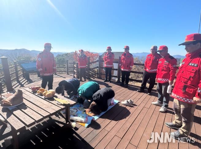 고성군 대가면, 산불방지 염원 기원제 실시