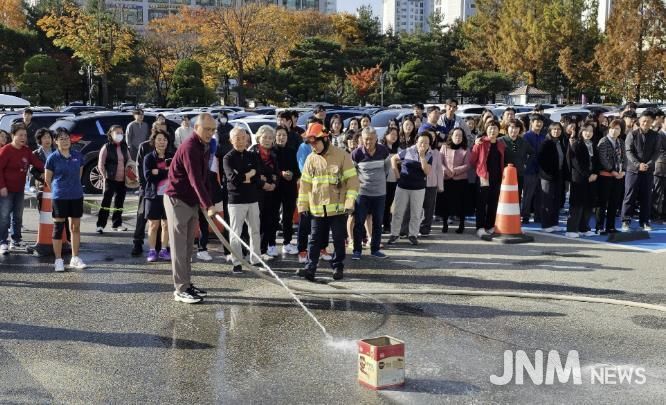 수원시 영통구, 화재대응 능력 향상을 위한 2025년 합동소방훈련 실시