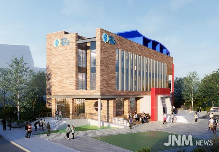 청송군립진보공공도서관, 군민을 위한 복합문화공간으로 새 단장-조감도