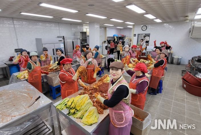 진안군여성단체협의회,‘사랑의 김장김치 나누기’행사 개최