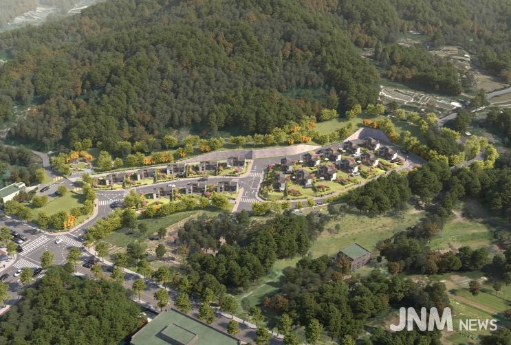 자은지구 이주단지 조감도