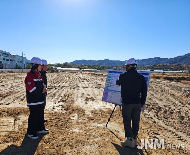 의료복지타운·화장시설 건설현장 점검