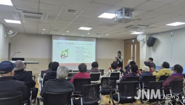 동두천시보건소, 감염병고위험군 대상 동절기 감염병 예방교육 실시