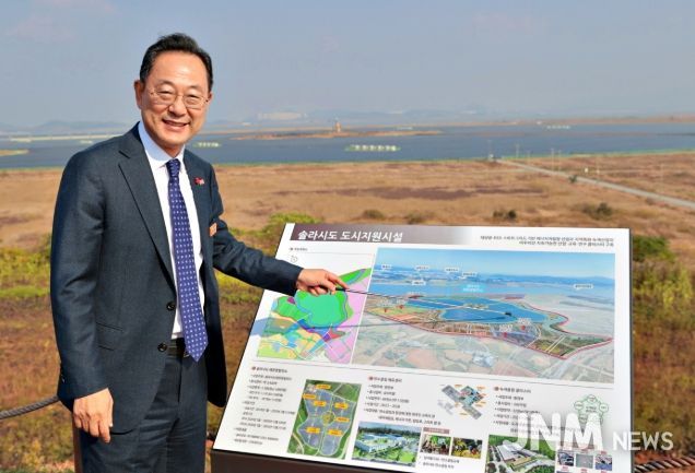 명현관 해남군수“AI컴퓨팅센터 발맞춰 해남읍-솔라시도 도로개통 앞당겨야”