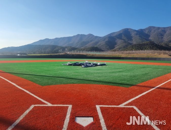 증평생활야구장, 한 단계 업그레이드.