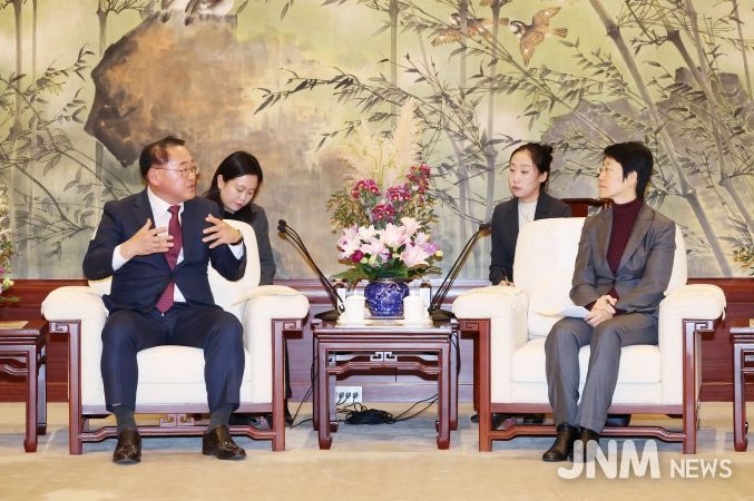 김종훈 전북특별자치도 경제부지사 대표단- 셰둥 상하이 부시장 간담