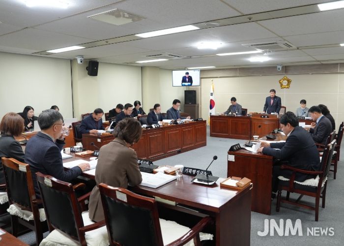 음성군의회, 12월 정례의원간담회 개최