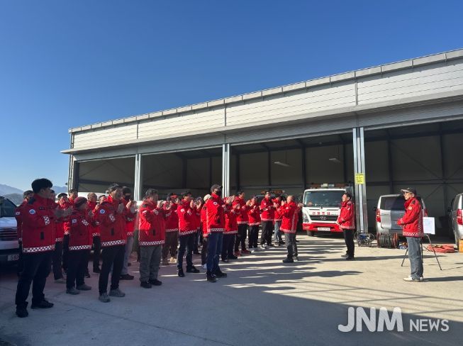 환경산림국장, 함양군 산불대응 주요 시설 점검