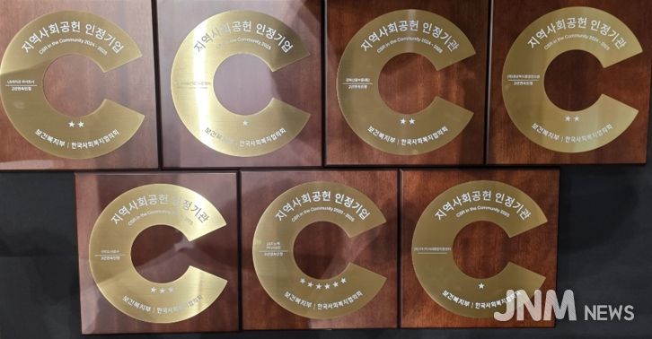 구미지역 7개 기관·기업, '2025년 지역사회공헌 인정제' 선정