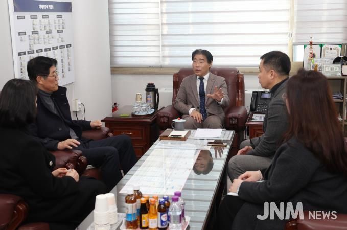 고양특례시의회 김운남 의장, 국기원과 태권도 문화 확산 및 체육 협력 방안 논의