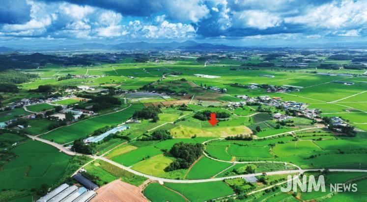 유네스코 세계유산 잠정목록 등재신청 유산-나주 반남고분군 전경