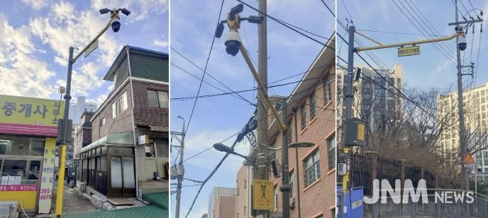 최근 서대문구가 학교 주변 안전 강화와 학생 보호를 위해 설치한 방범용 CCTV