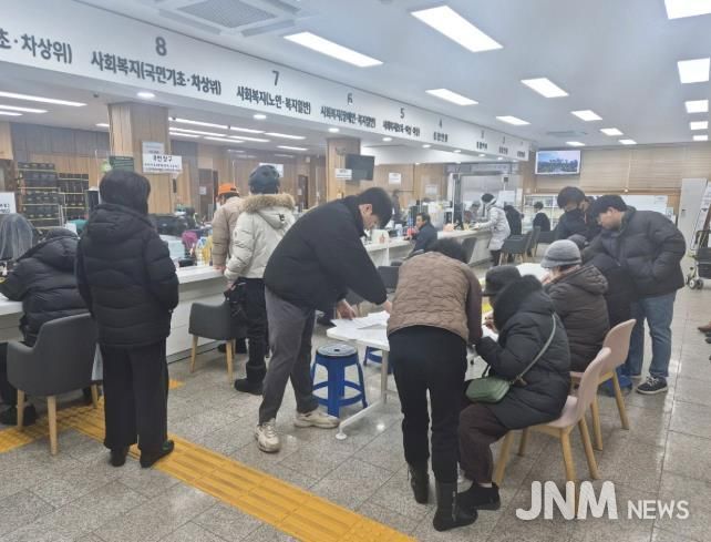 동두천시 불현동, 연초 ‘맞춤형 복지 서비스’ 집중 접수