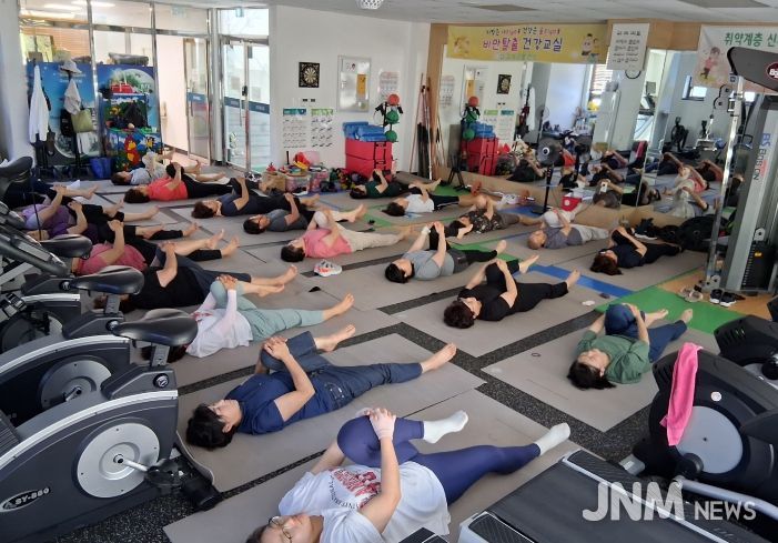 고성군보건소, 생애주기 맞춤 운동교실 본격 운영