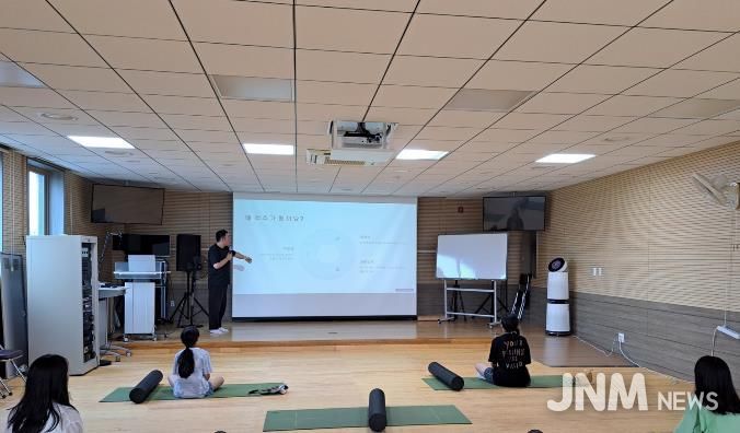 안성시보건소, 아동·청소년 위한 '척추튼튼 운동교실' 운영