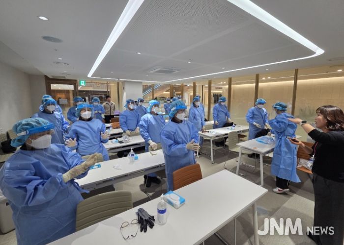 의왕시, 노인주거복지시설 감염예방 교육 실시