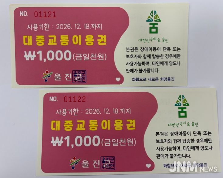 월 6만 원 대중교통 이용권 지원, 이동권 보장 강화