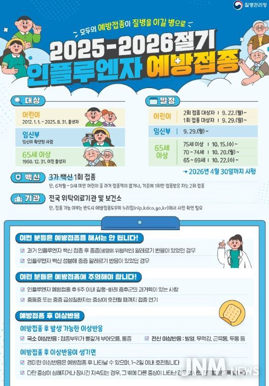 광양시, 설 연휴 전 예방접종 적극 당부.