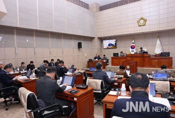 , 2026년 군정 운영 방향 점검 및 조례안 등 제도 정비