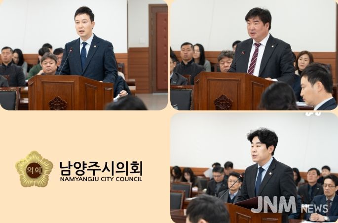 (윗줄부터 시계방향으로) 이진환 의원, 김지훈(국) 의원, 김상수 의원