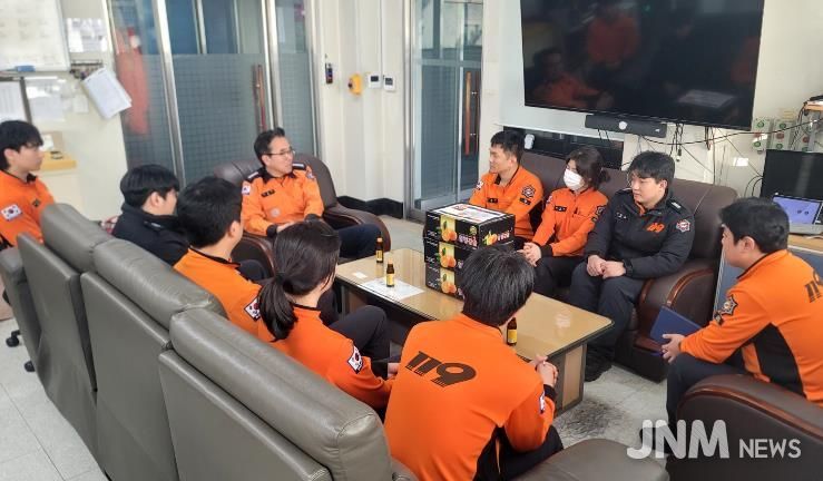 남양주소방서, 새해 현장부서 방문으로 직원 소통·안전 점검