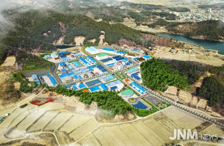 곡성군 운곡특화농공단지 조감도