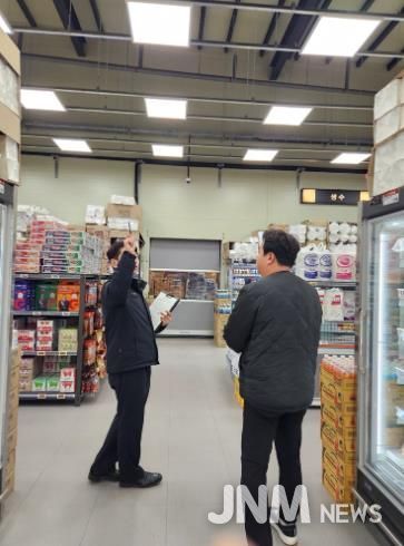 홍성소방서, 설 명절 대비 쇼핑센터 등 다중이용시설 불시단속 실시