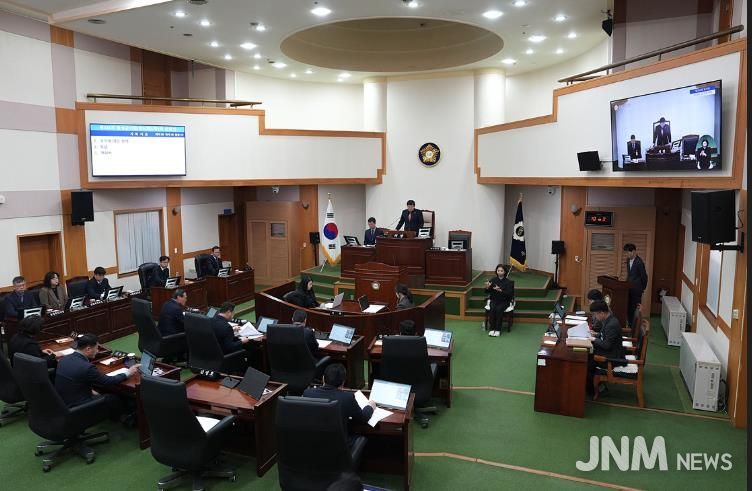 음성군의회, 제386회 임시회 개회