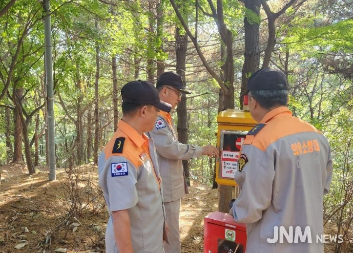 ‘119산악구급함’ 일제 정비