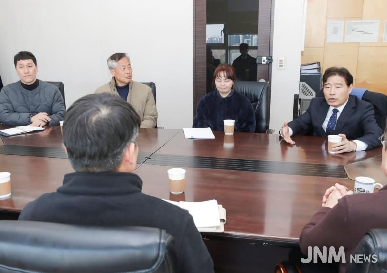 고양특례시의회 김운남 의장, 원마운트 회생 절차 관련 현장 방문