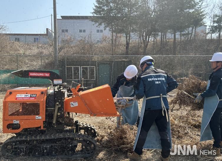 영농파쇄지원단 운영 사진