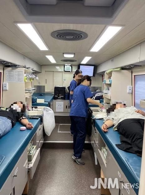 사천시, 혈액수급 안정화를 위한 '사랑의 헌혈행사' 실시