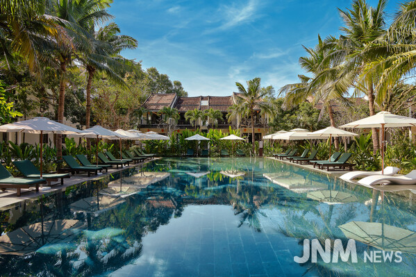 호이안 중심부에 자리 잡은 고즈넉한 마을 휴양지